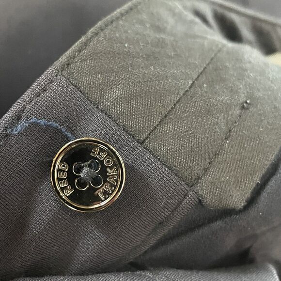 Reed krakoff navy blue Wool Silk Lined Trouser pants Size 0 - Picture 5 of 8